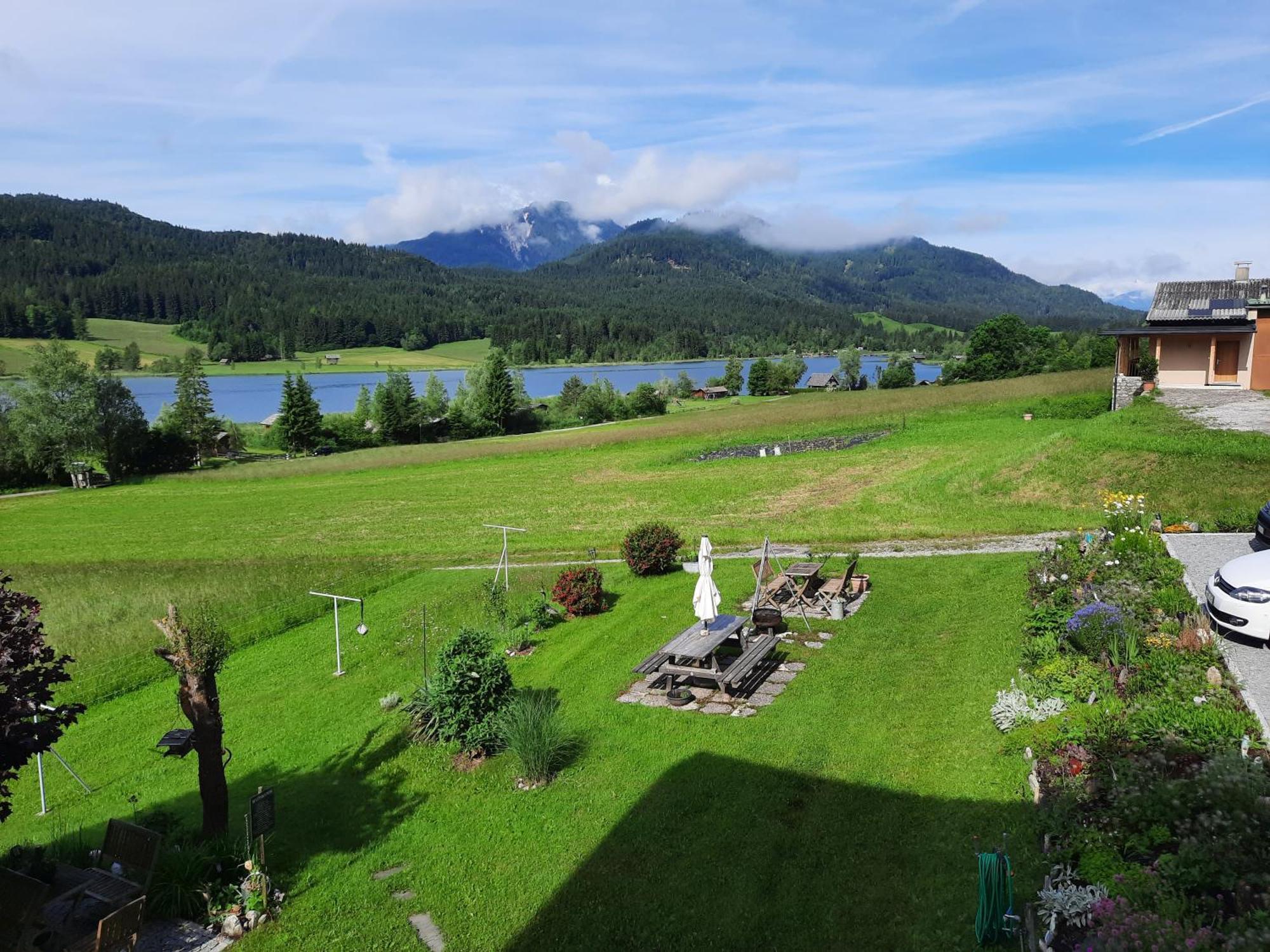 Haus Rohr Hotel Weissensee Exterior foto