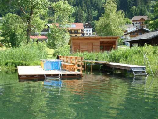 Haus Rohr Hotel Weissensee Exterior foto